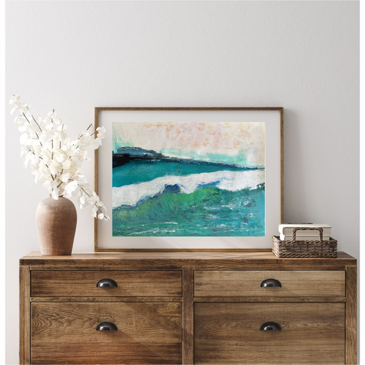 Breaking Waves Original Painting