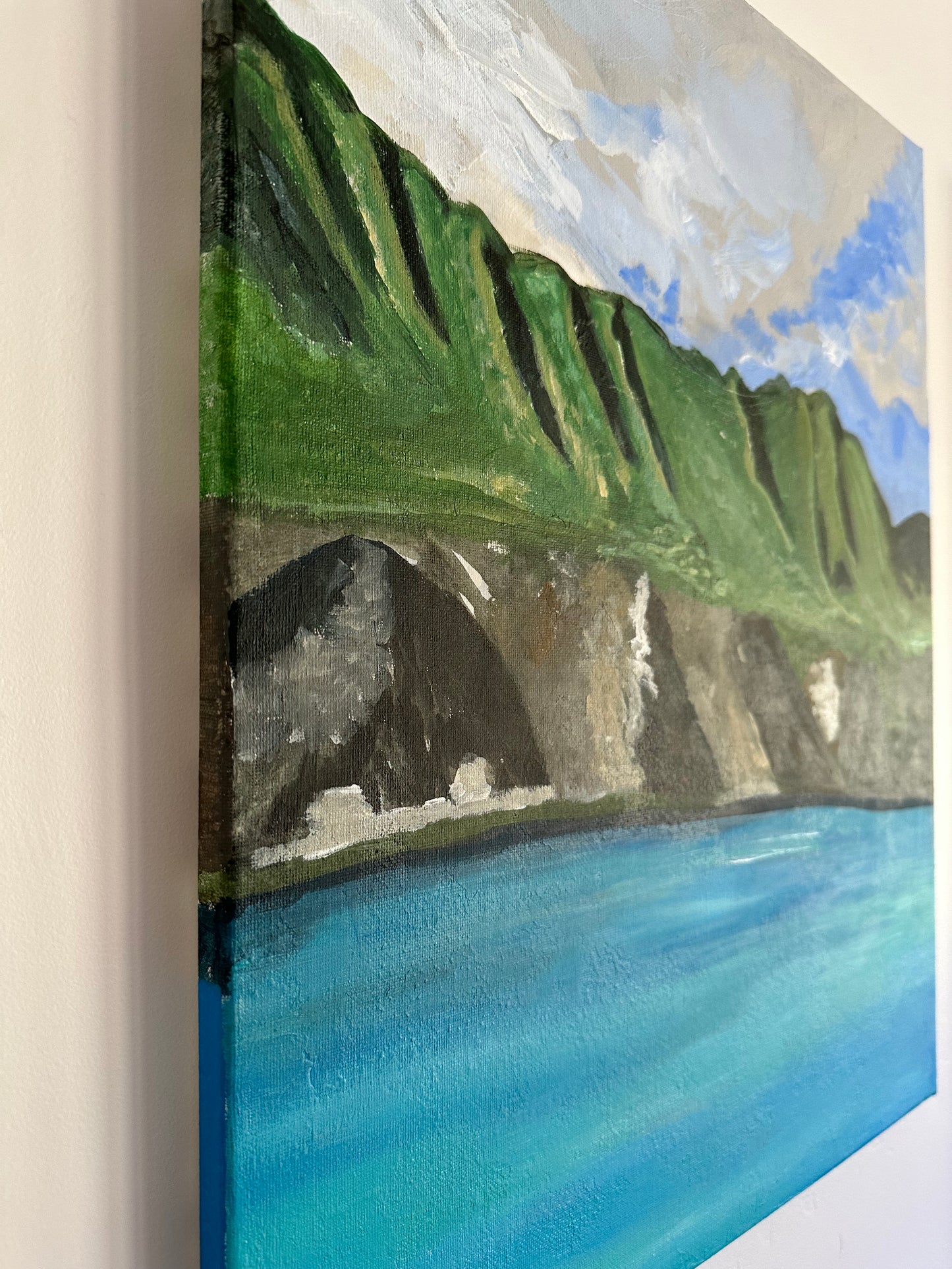 Napali Coast Original Framed Painting