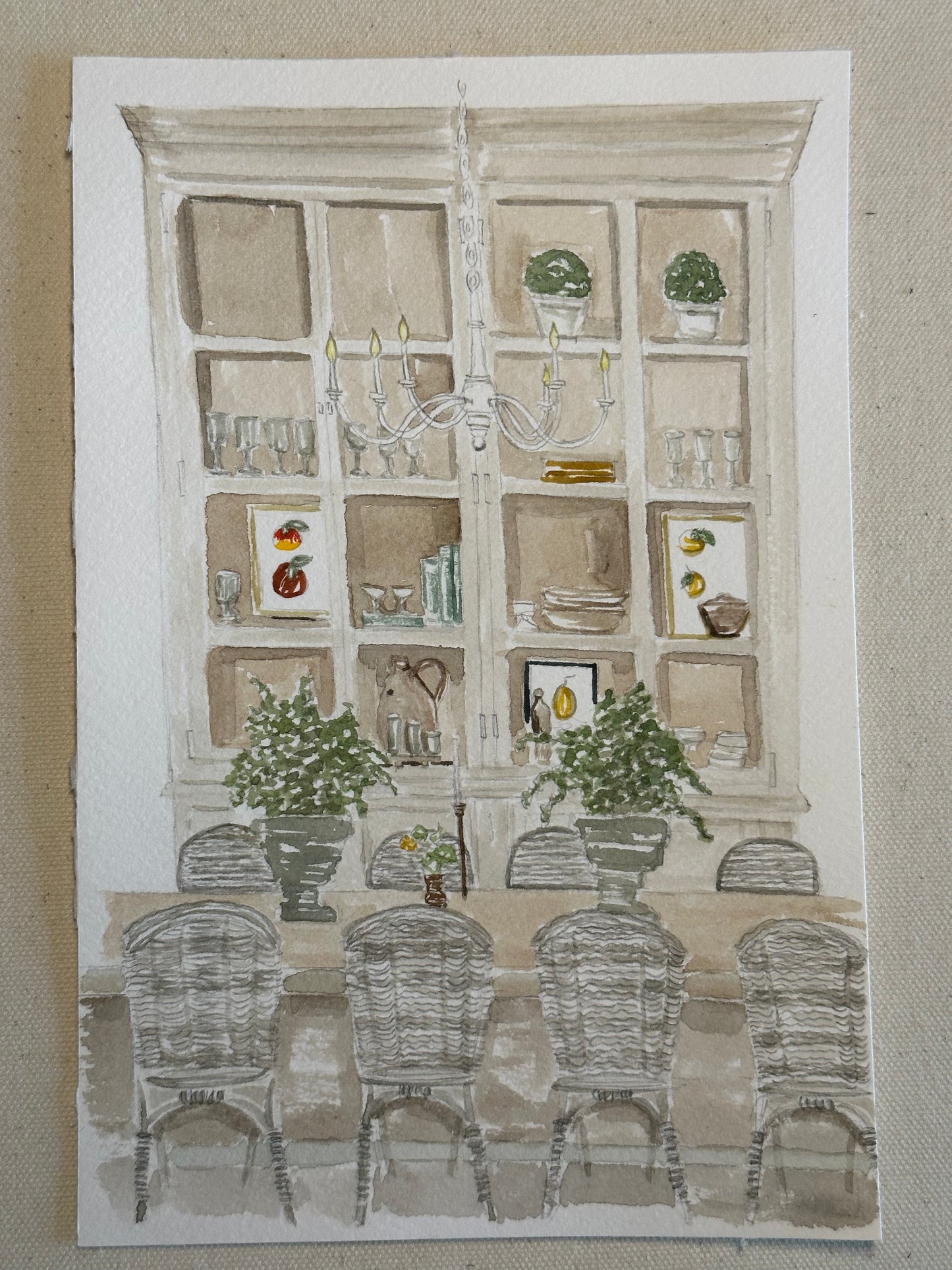 Custom Interior Illustrations