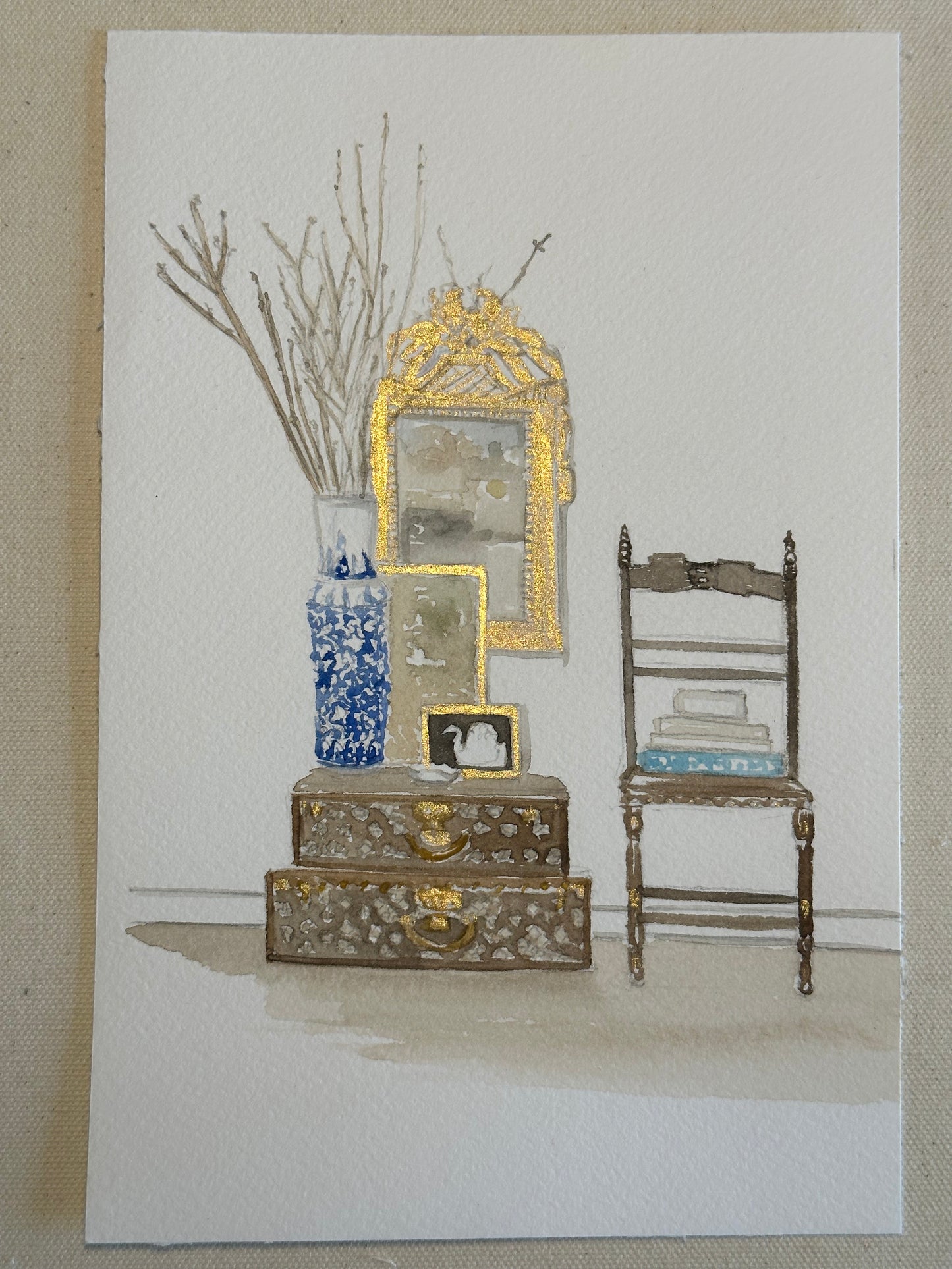 Custom Interior Illustrations