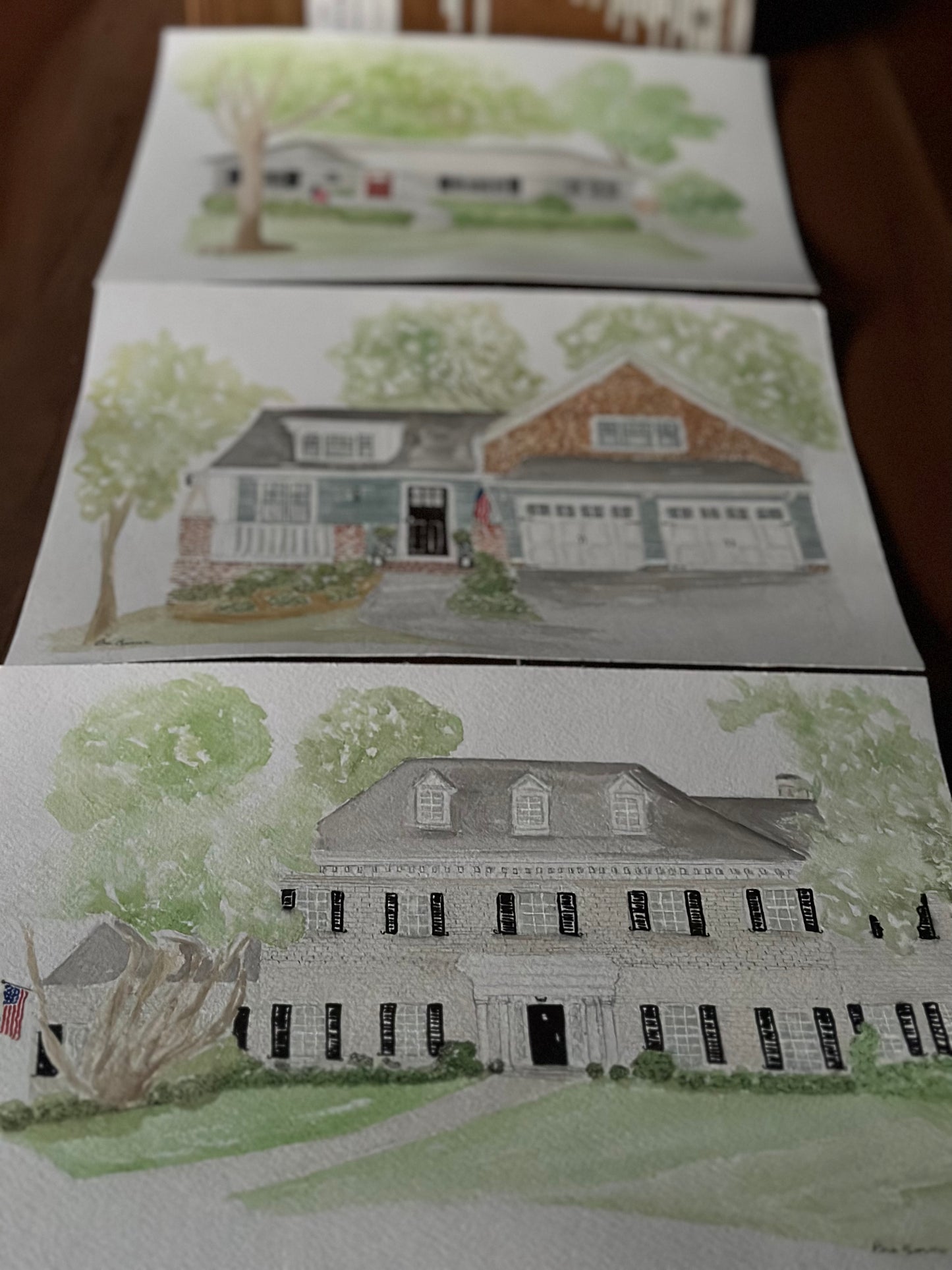 Custom Home Portrait