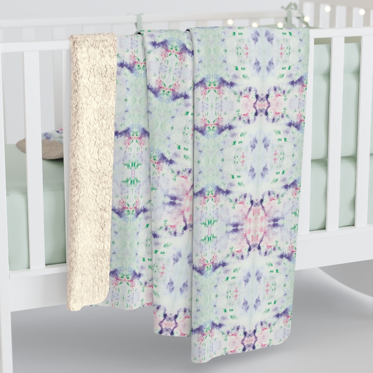 Kaleidoscopic Effect Cozy Throw Blanket