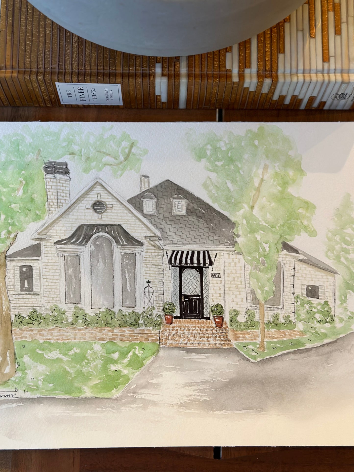 Custom Home Portrait