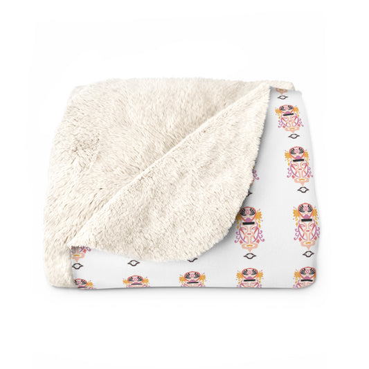 Fit For A Queen Sherpa Blanket Cozy Gift For Her