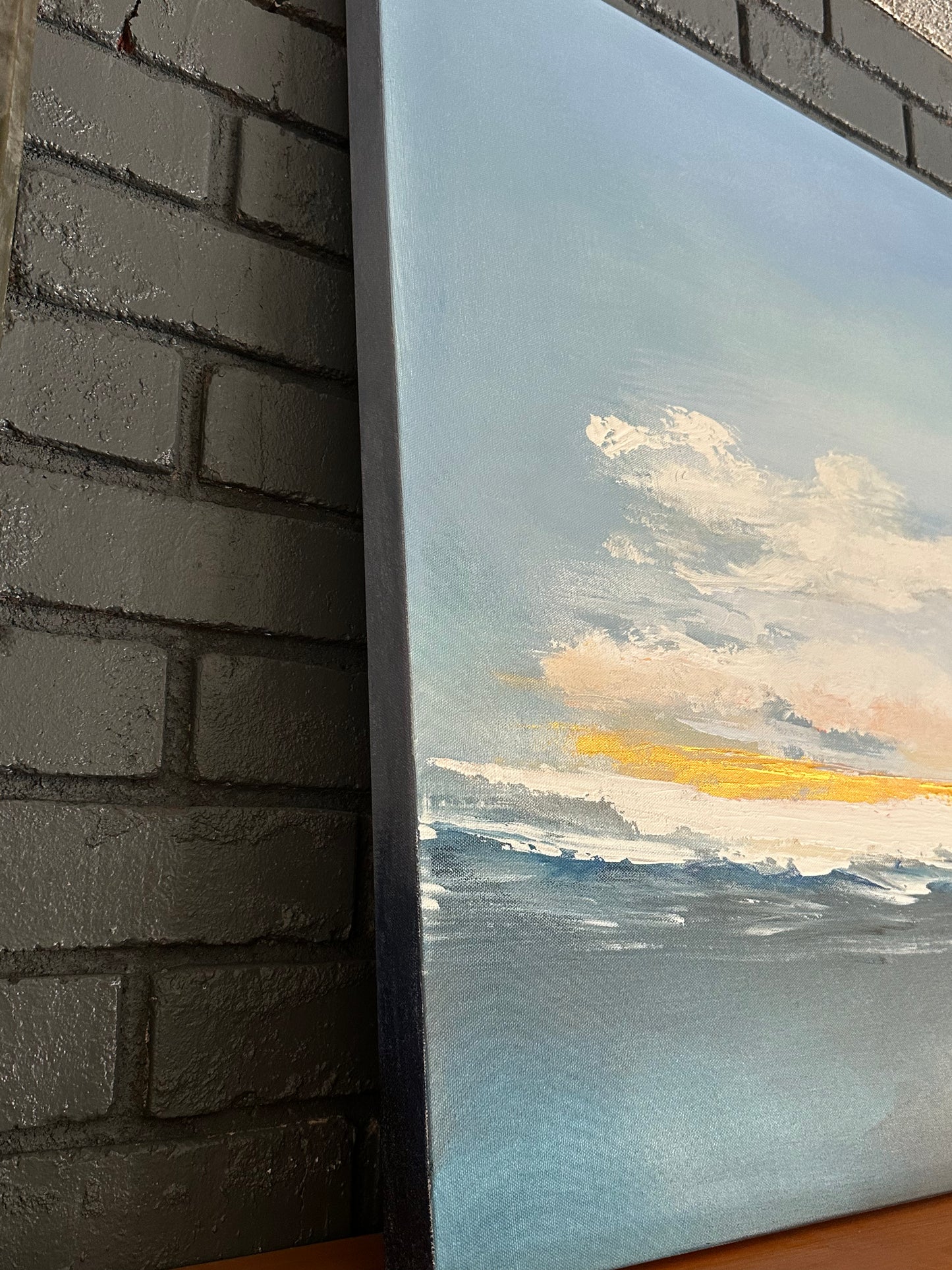 "Coastal Daydream" | Large 30x40" Original Acrylic Painting