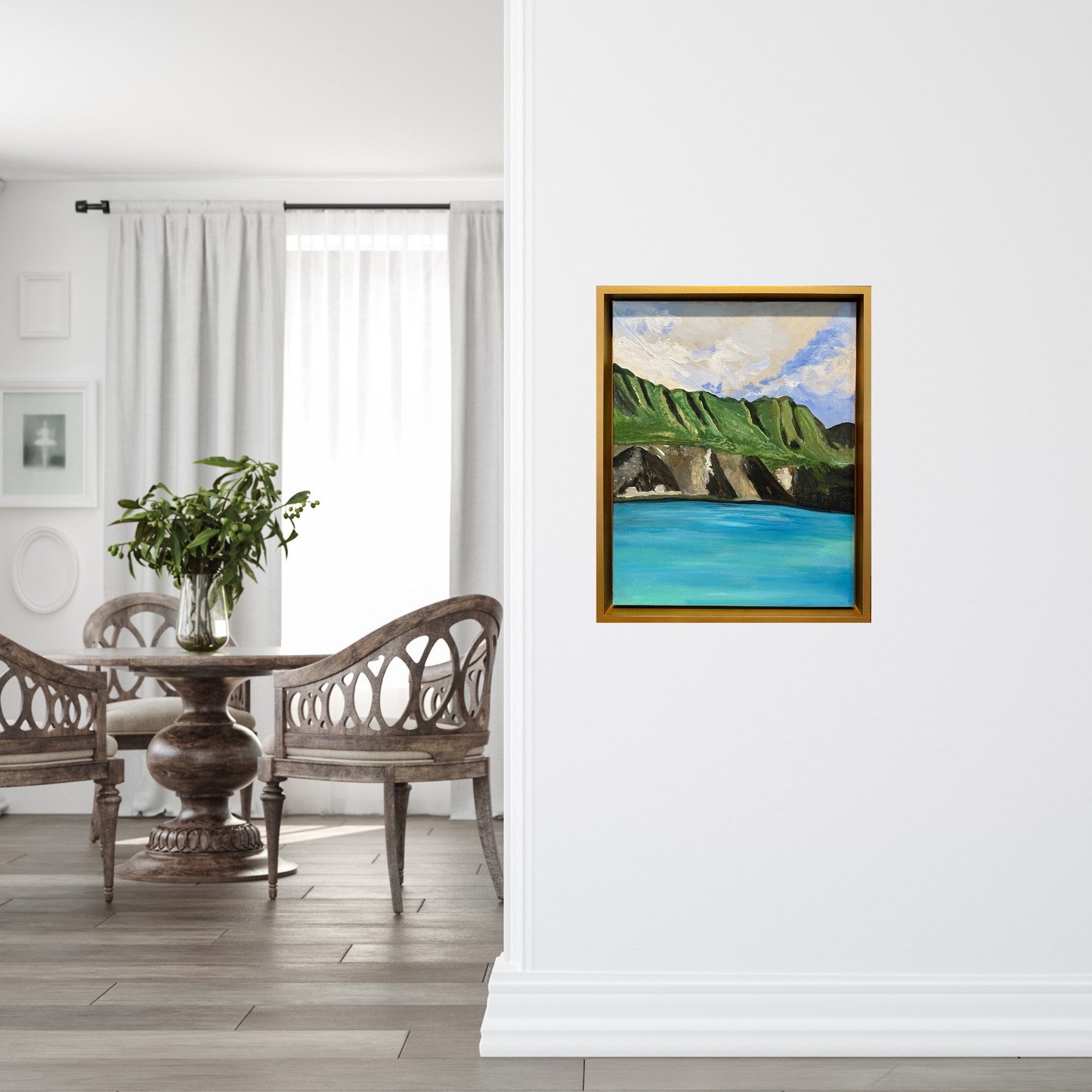Napali Coast Original Framed Painting