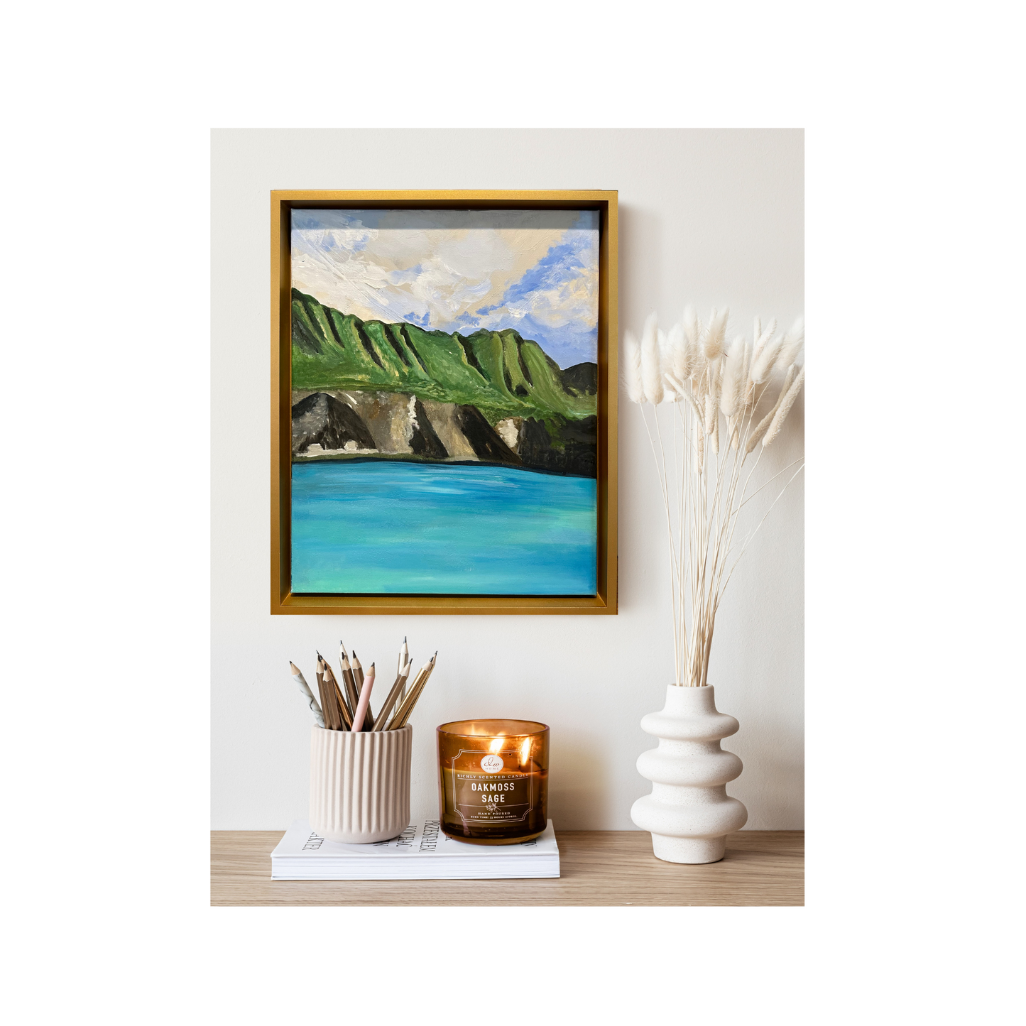 Napali Coast Original Framed Painting