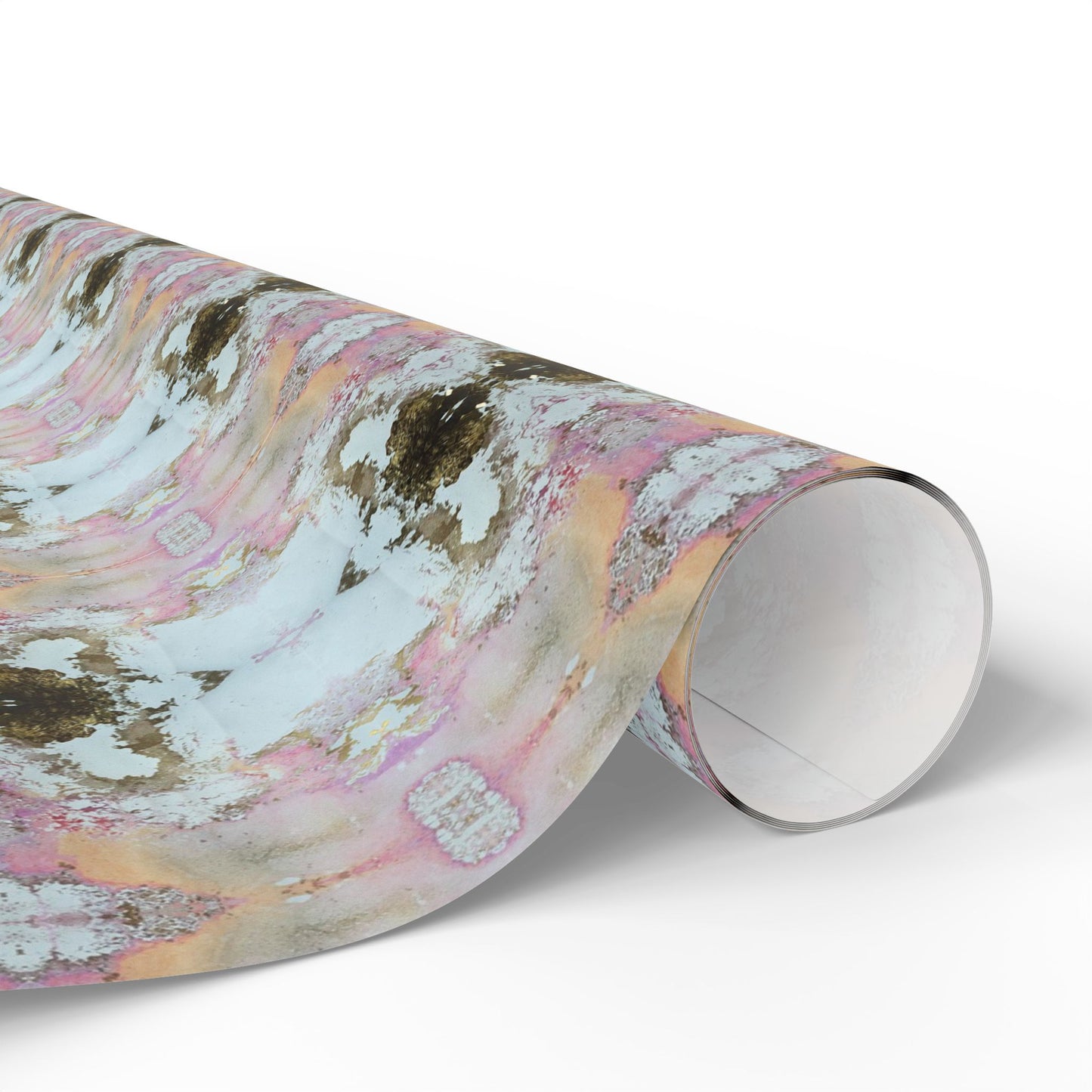 Glitzy Glam Watercolor Wrapping Paper