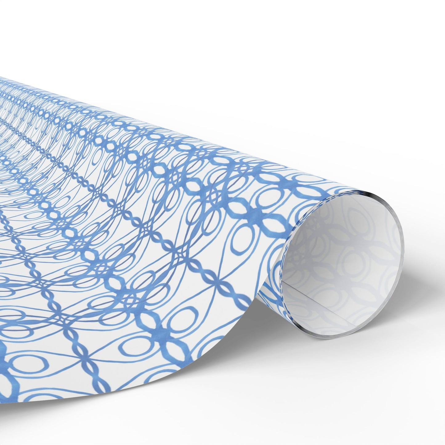 Periwinkle Watercolor Wrapping Paper Sheets