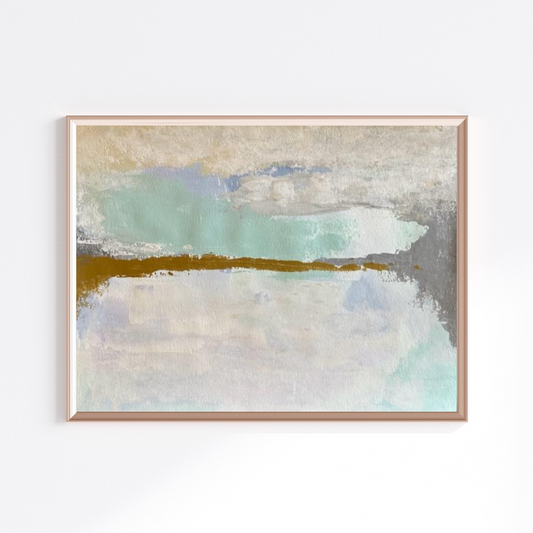 Modern Mist Abstract Original Painting