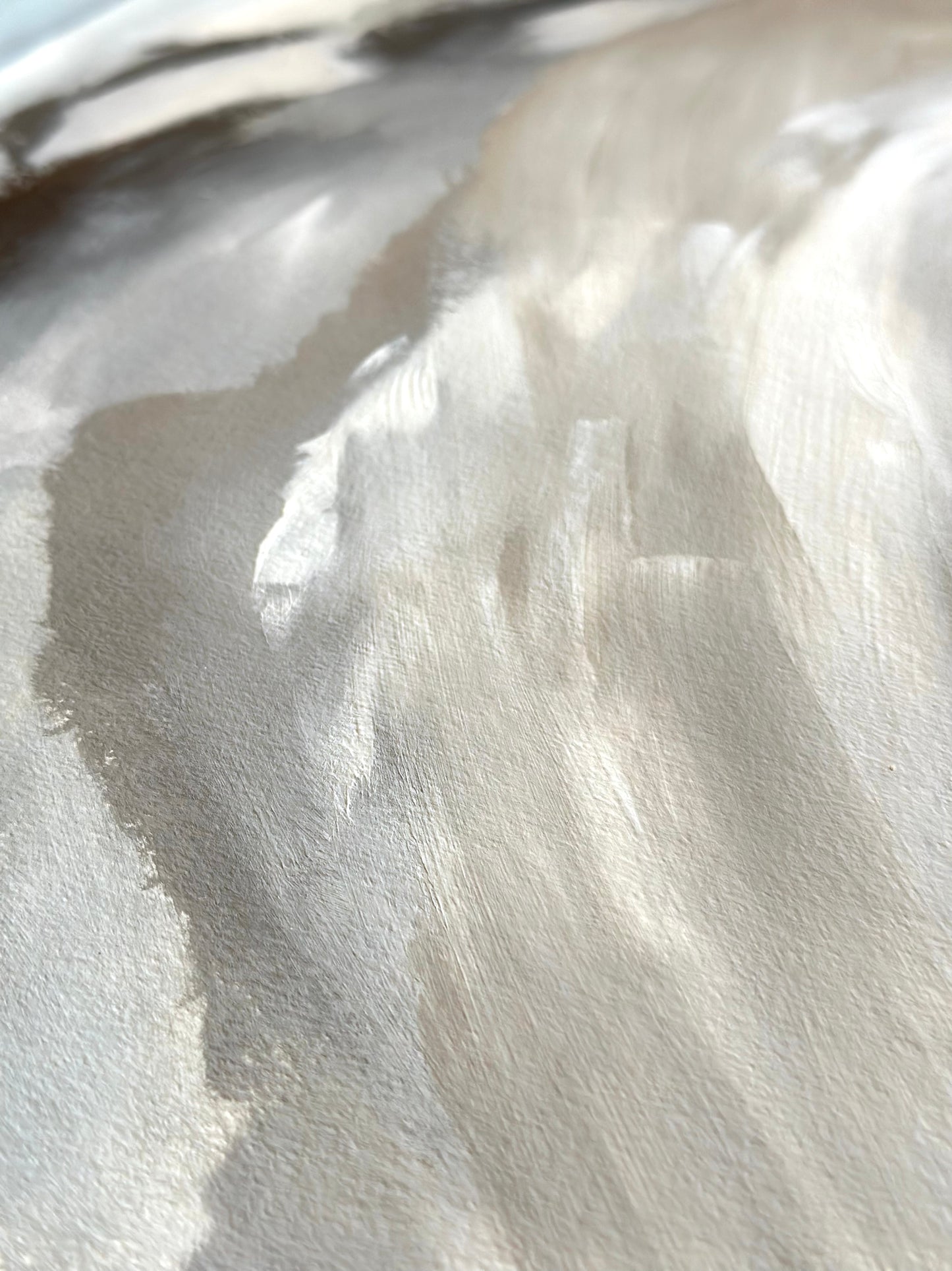 Blustery Beach Day Coastal Original Painting