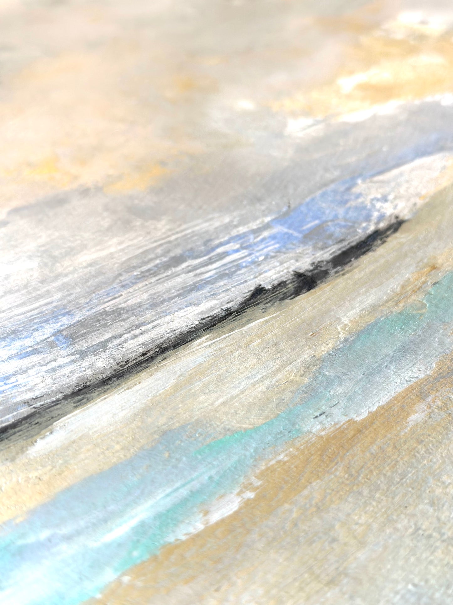 Across the Lagoon Coastal Original Painting