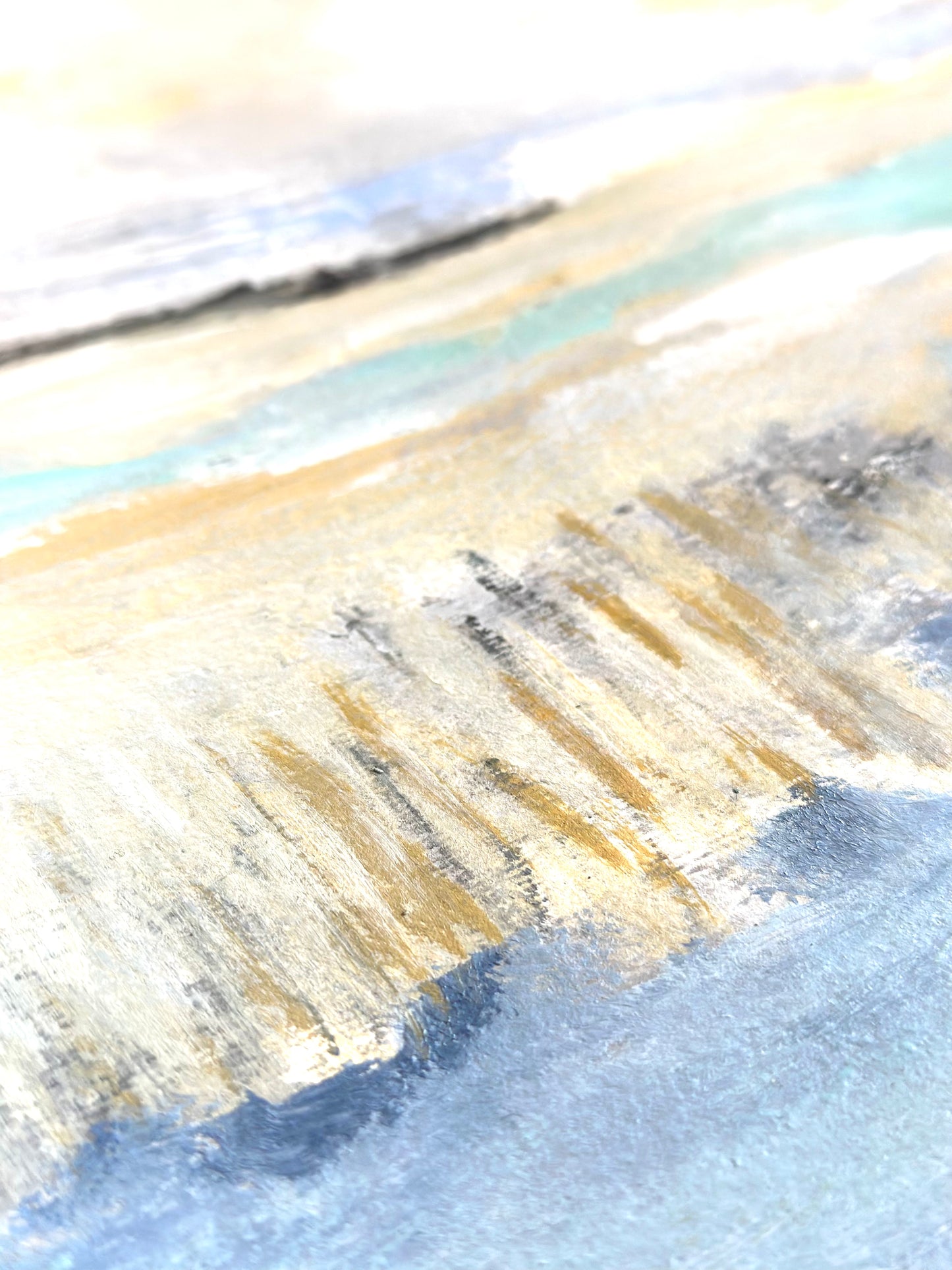 Across the Lagoon Coastal Original Painting