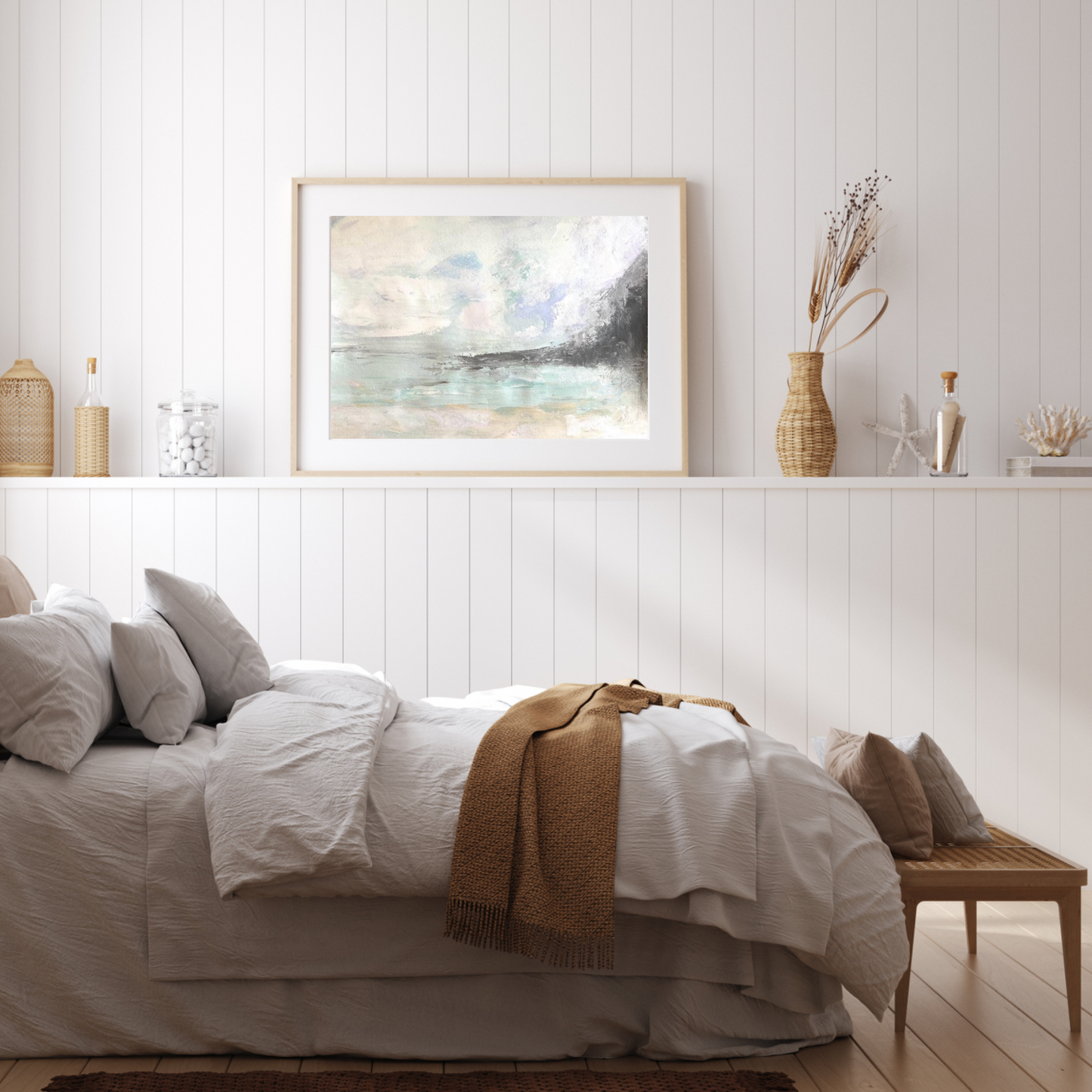 Coastal Vibe Original Painting