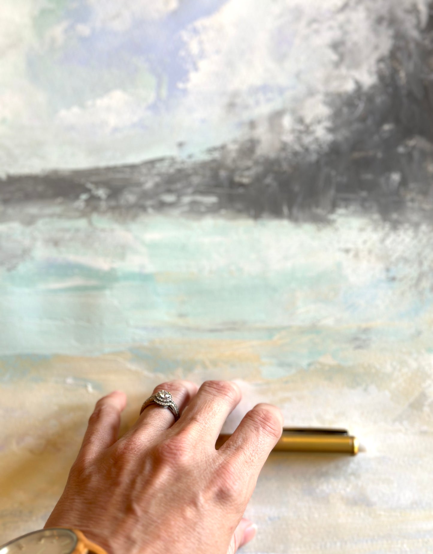 Coastal Vibe Original Painting