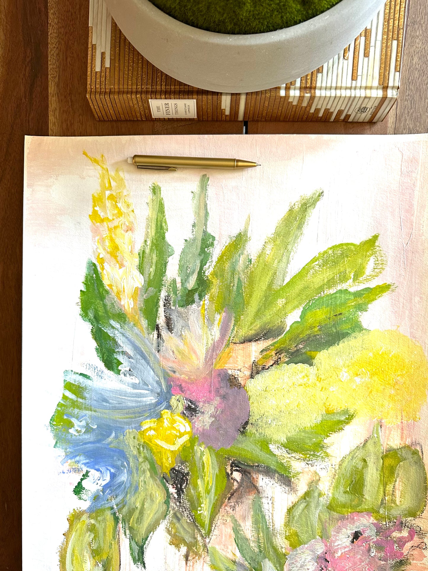 Spring Flowers Original Painting