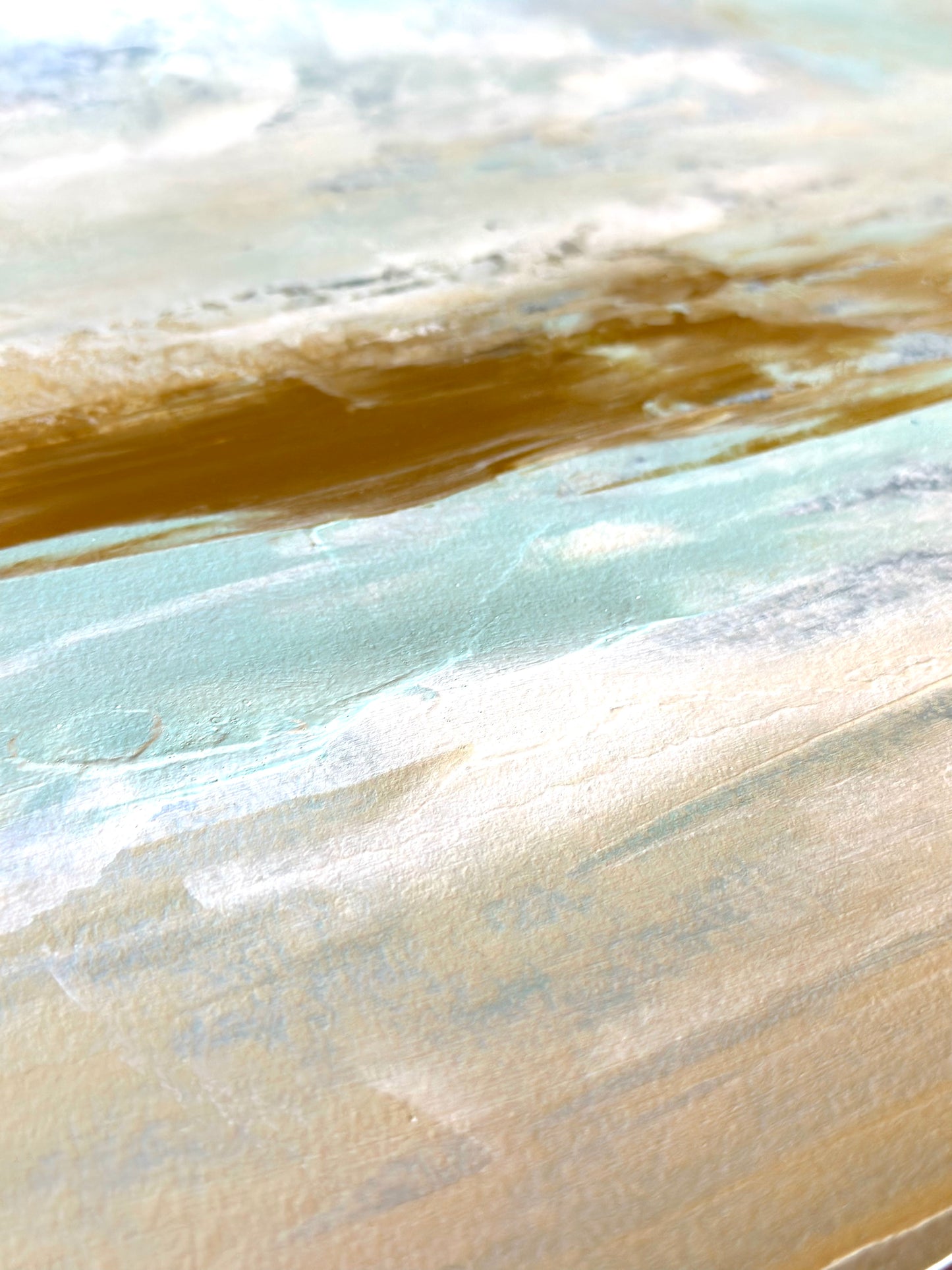 Modern Mist Abstract Original Painting