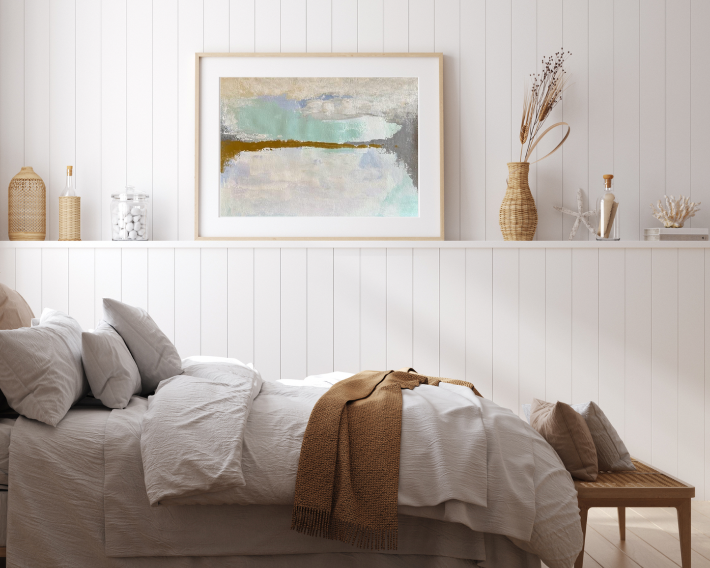 Modern Mist Abstract Original Painting
