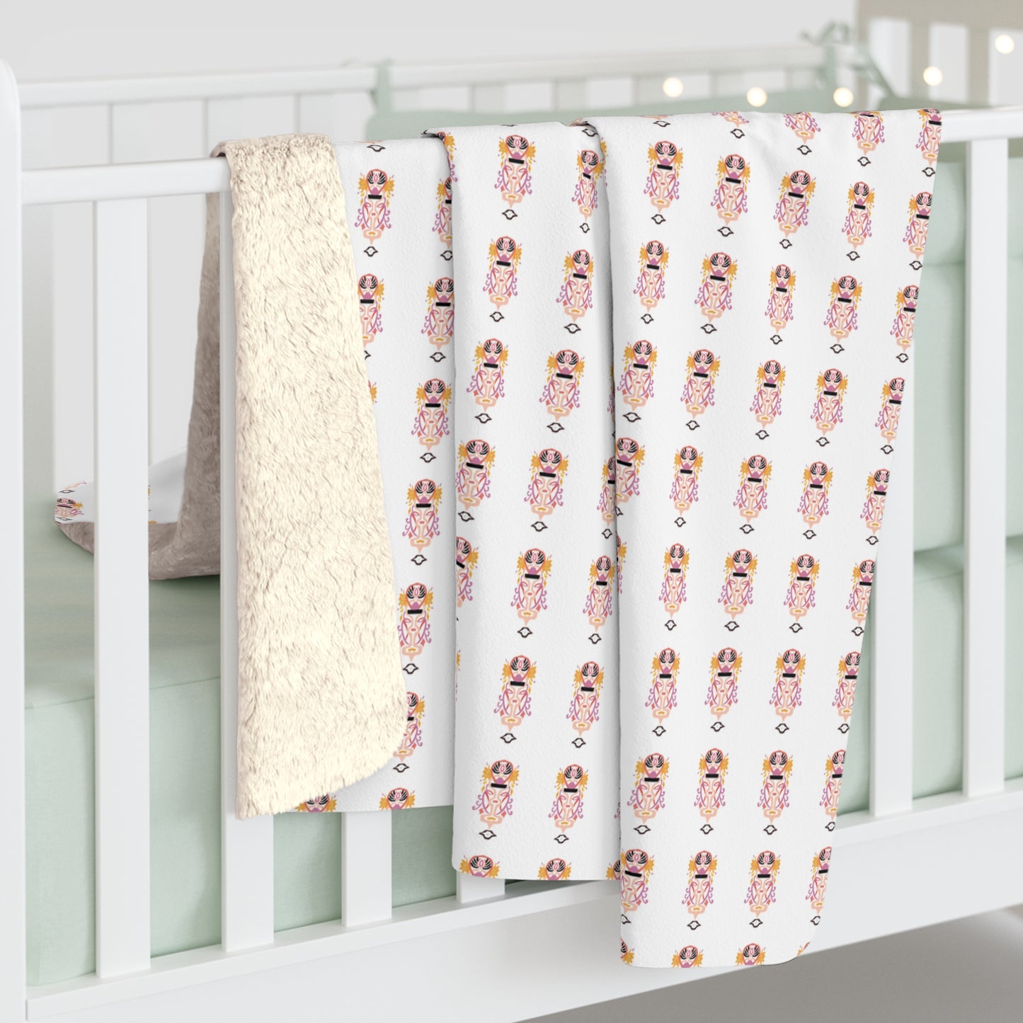 Fit For A Queen Sherpa Blanket Cozy Gift For Her
