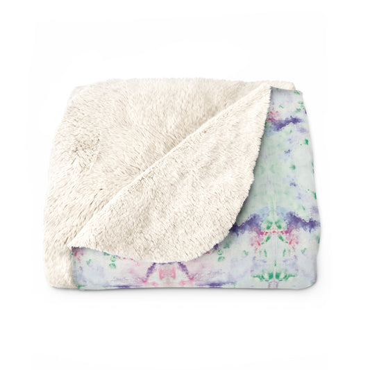 Kaleidoscopic Effect Cozy Throw Blanket