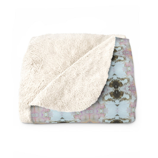Glitzy Glam Cozy Throw Blanket