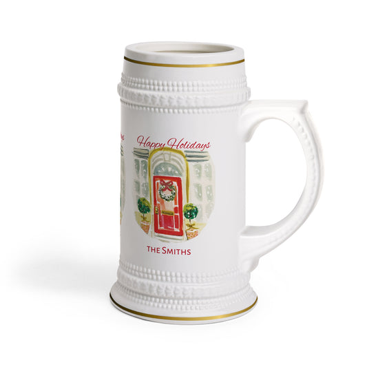 Holiday Personalized Mug Illustration