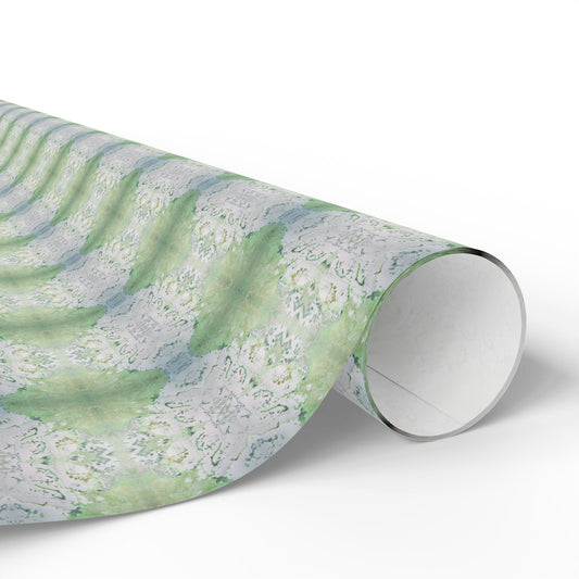 Classic Green Motif Wrapping Paper