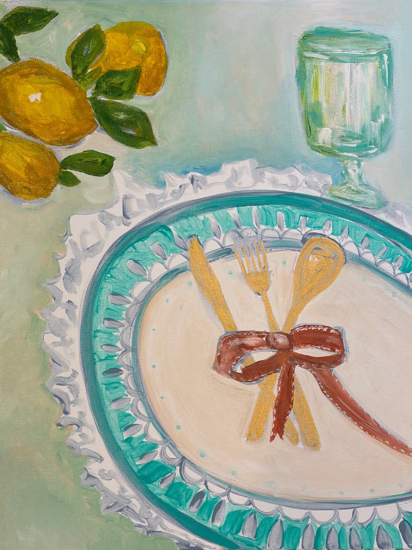 A Place at the Table — Original Painting